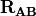 \mathbf{R}_{\mathbf{AB}}